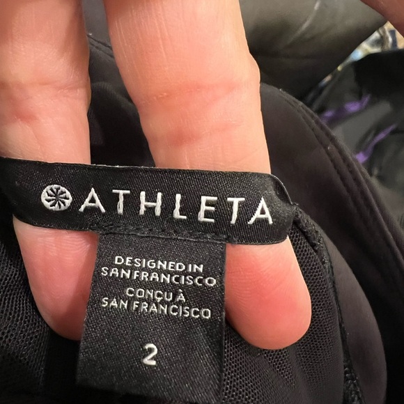 Athleta Headlands Hybrid High Rise Women’s Black Activewear Cargo Pants Size 2 - Picture 11 of 13